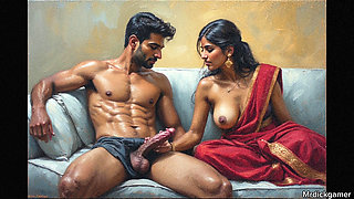 Indian desi aunty sex with her stepson