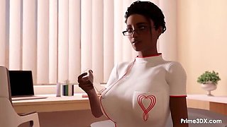 Futa Chick Sperm Donation: Big Tits Titty Fucking Blowjob in 3D Animation