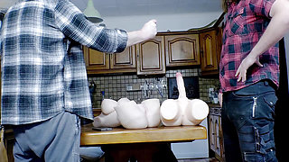 At Easter, We Lick the Eggs and Kiss the Bunny with a Big Carrot Tantaly Style