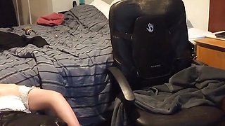 Sissycdmish - Webcam Slut Fucks Ass on Stream