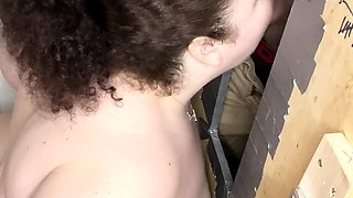 Glory Hole Blowjobs and Brunettes