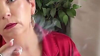 Cigar Smoking MILF Seductive & Sexy