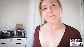 Slut English Teacher Wants Your Young Cock - Shannon Heels