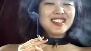 Fabulous homemade Smoking, Solo Girl xxx video