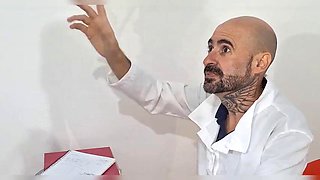 Married bitch going to the naughty doctor
