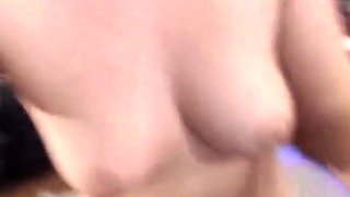 Blonde Solo Webcam Show with Dildo Squirting