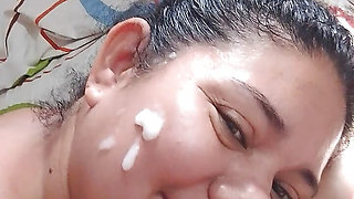 Lovely neighbor professional deepthroat submissive Latina