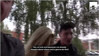 Hard Outdoor Threesome With Dirty Tina: Two Guys Share A Milfs Cunt! Stevenshamedating