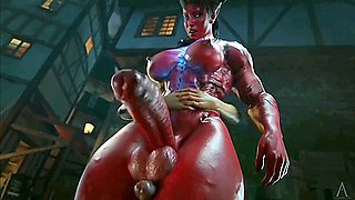 Lae Zel, 3d Animated And Virtual Reality - Nyl Amazonium And Karlach Extended Sonya Blade X Kitana Big Cock Destroys Dirty Pussies