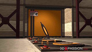 Hustler's doggystyle scene