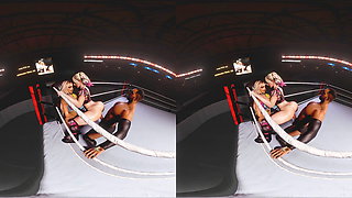 WWE Alexa Bliss having flying fuck with Liv Morgan and Finn Bannor