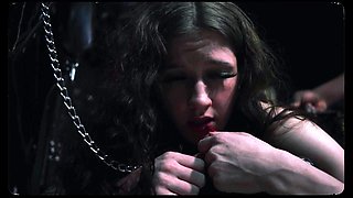 Petite Teen Snowbunny in Bondage Spanked by BBC Master