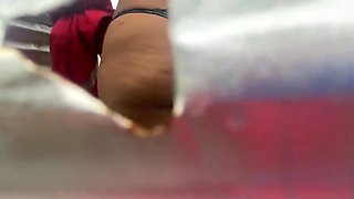 Amateur Latina MILF Katrina4deluxe Outdoor Public Dressing Room Nude Compilation