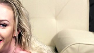 Magdalenas ride in the bathroom Anal Blonde Blowjob Cumshot