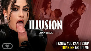 Goth Babe Lydia Black Fucks in Tight Latex Suit - POV Blowjob & Doggy Style