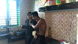 Home Alone Step Brother Step Sister Kitchen Romantic Fuck