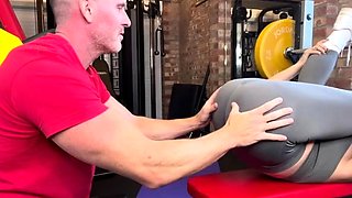 Great ass blonde blowjob and fucking POV