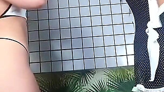 Lesbian Piss Swallow - the First Try