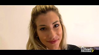 Amateur duo - Shona River me tells me about her practices and completes up masturbating  benefit monkey