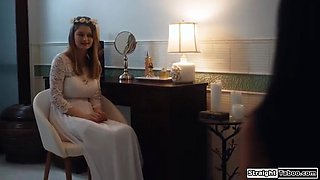 Lesbian Babe Fucking Her Stepbros Bride - Bunny Colby, Alex Coal And Big T