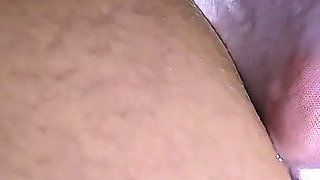 Almost Caught While Stranger Cums Inside Wife's Panties in Mall Toilet