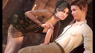 Treasure of Nadia threeway cumshot highlights