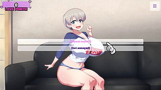 Uzaki-chan's interview turns naughty as she gets ready for some fun