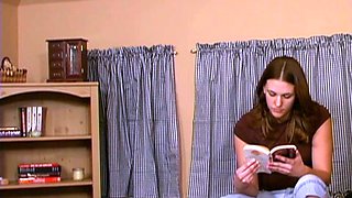 Monica's Roommate Spanking