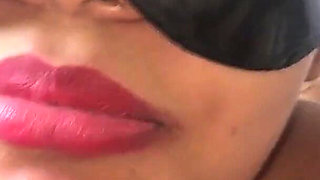 Filling Her Mouth with Piss and Cum