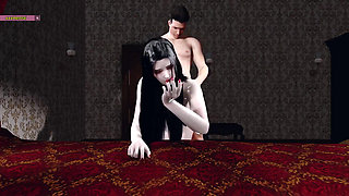 Beauty Racing Girl Get Doggy - 3D Animation