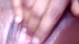 Babe Fingering Wet Pussy and Orgasm - Closeup Solo