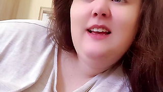 POV BBW mommy shows you a good time in bed