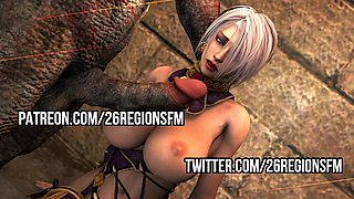 Kasumi the Slave of Hell Iv Episode 1 brothel 'desire Hole' by 26regionsfm animation with Sound 3D Hentai Porn Sfm