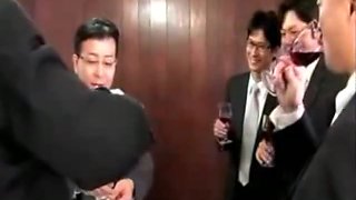 Japanese Bride fuck by in law on wedding day