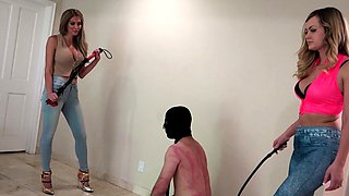 Femdom fetish threesome oral and fuck