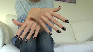 Lady Victoria Valente - Black Sexy Fingernails