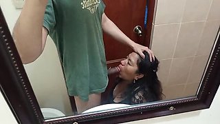 Hot Mature Christian Wife Cheats on Husband - Sucks Dick While He's in Church