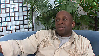 Big boobed ebony enjoys her BBC fuck