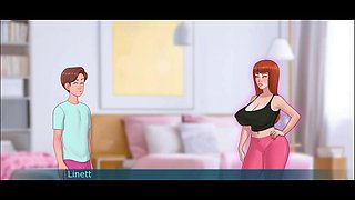 Hentai anime cartoon featuring same-sex action and ghostly encounters