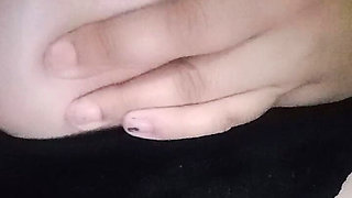 I suck my tits myself