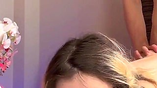Virgin and Shy Schoolgirl Seduced Boyfriend to Fuck Her Anal Roughly Instead of Studying