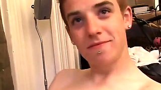 Two cute boys exchange blowjobs and enjoy hard anal sex