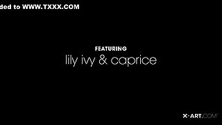 Caprice - Lilys First Time Lesbian Loving - Lily Ivy