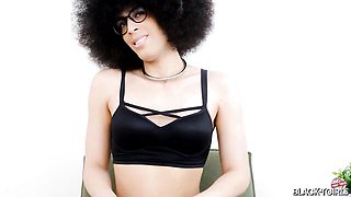 Black TGirls featuring courtesan's masturbation trailer