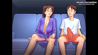 Milf stepmom, summertime saga, college girls