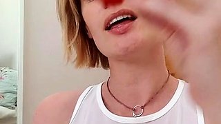 Skinny Blonde Teen Anal amp Vaginal Toys DP