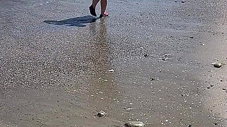Walking by the Beach
