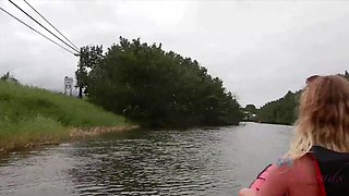 Kenzie kayaks and sucks you off and fucks you.