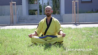 Lara's perversions 9on3 Part #2. All in with anal fisting! Here