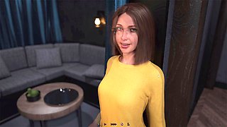 Porn games, romantic kiss, cougar